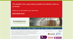 Desktop Screenshot of nnjpu.org.uk